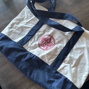Used.  Trader Joe’s tote